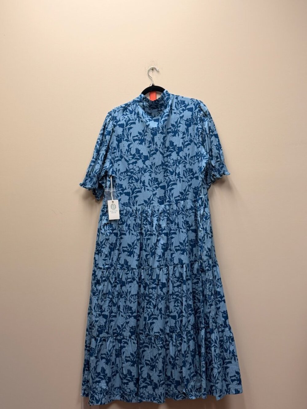 HYACINTH HOUSE Steel Blue Floral Bennett Maxi Dress Size XXL NWT - Picture 10 of 10